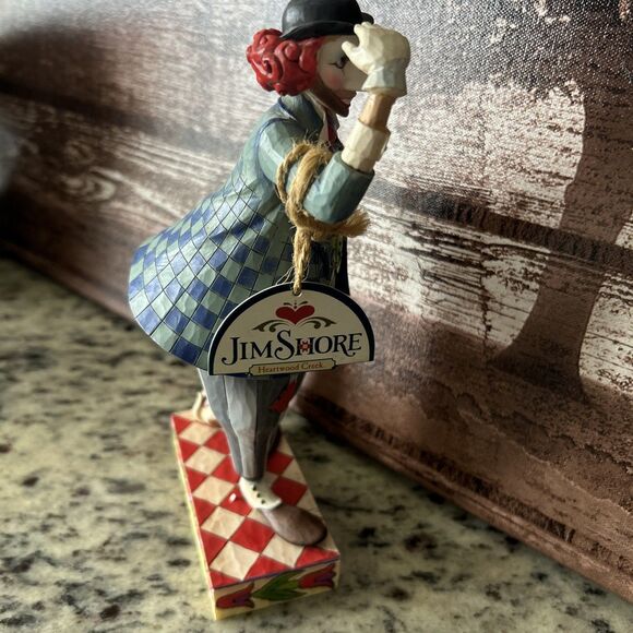 Jim Shore Heartwood Creek - "Clown's Best Friend" 2006 9” Tall - Picture 6 of 10